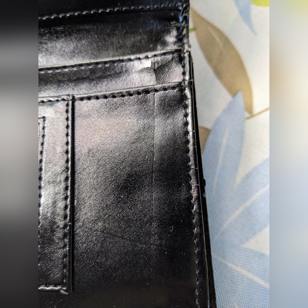 Kate Spade PROJECT Striped Foldover Wallet W/ Callouts For Rehab Or Repurpose - Picture 10 of 16